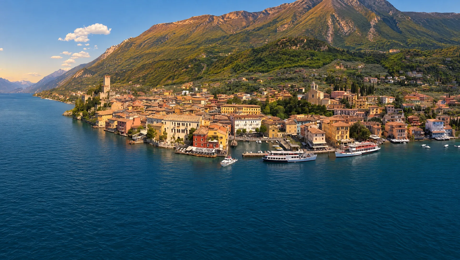 Malcesine e il lago di Garda