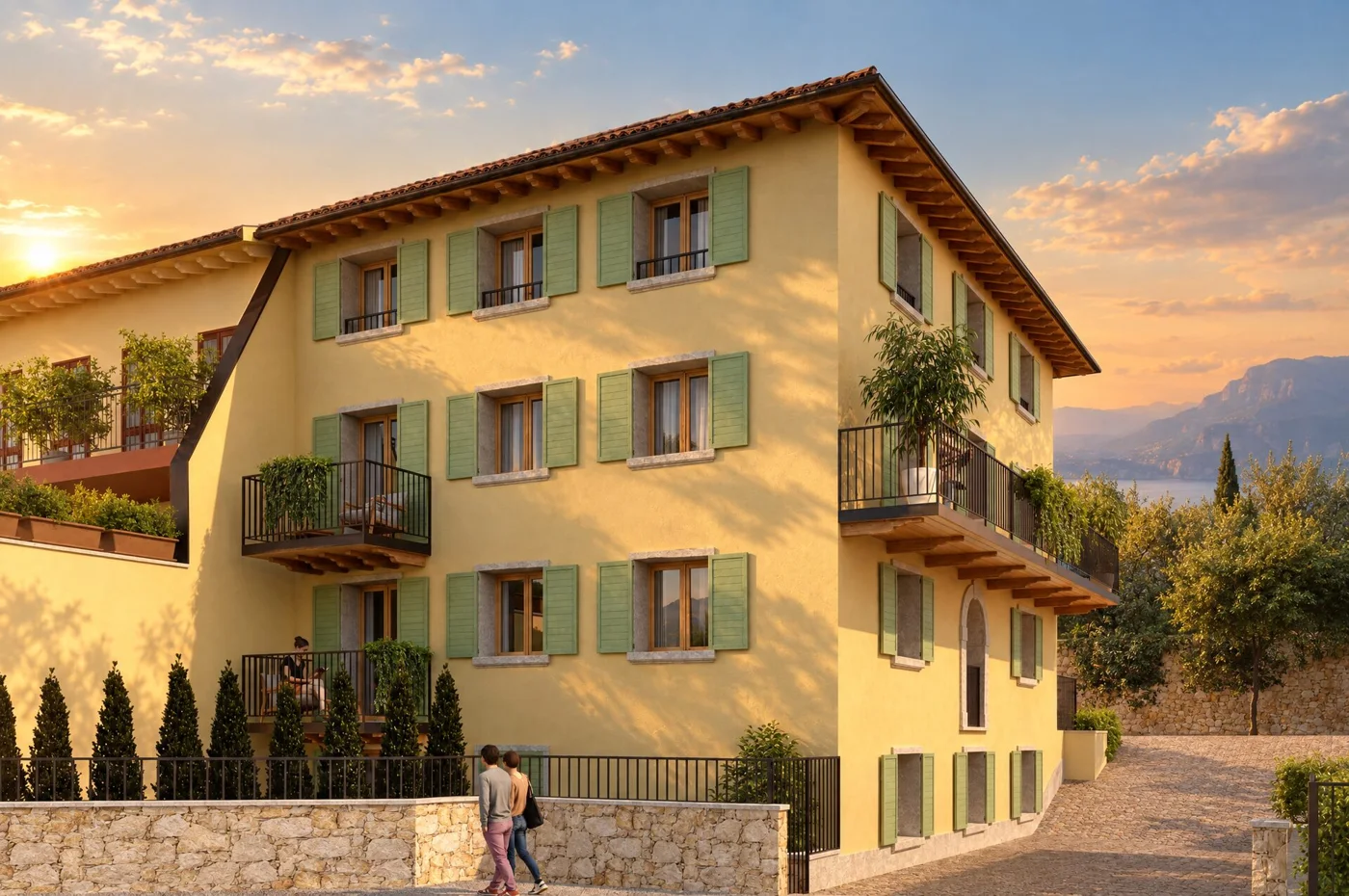 Residenza Padre Leopoldo, Assenza di Brenzone